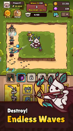 Smith Legend: Idle Rpg TD screenshot 9