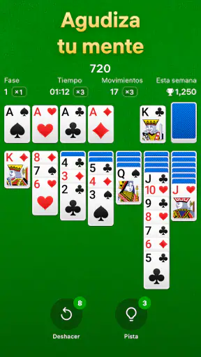 Solitario - Juego de cartas screenshot 1