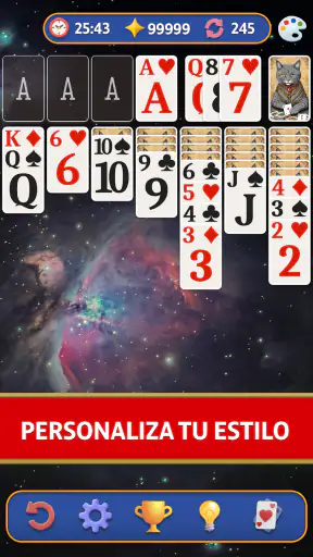 Solitario Klondike - Cartas screenshot 3