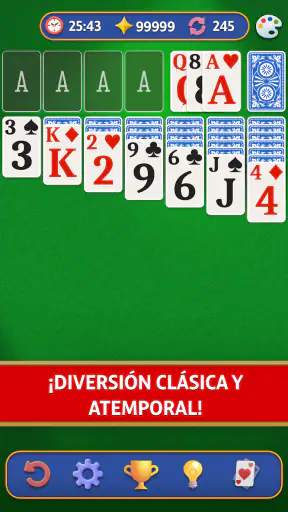 Solitario Klondike - Cartas screenshot 7