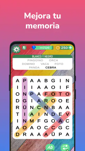 Sopa de letras en español screenshot 3
