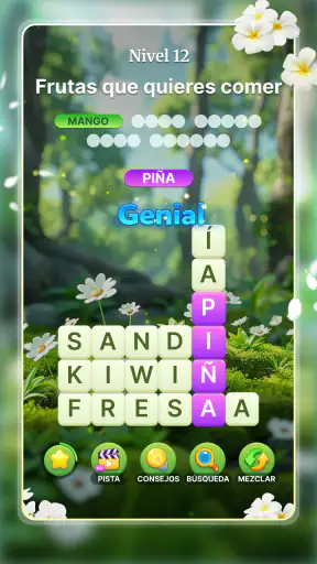 Sopa de Letras Zen screenshot 2