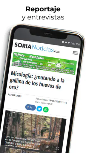 Soria Noticias: Diario Digital screenshot 2