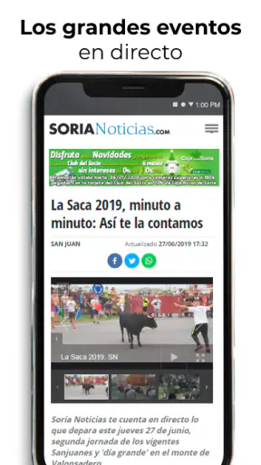 Soria Noticias: Diario Digital screenshot 5