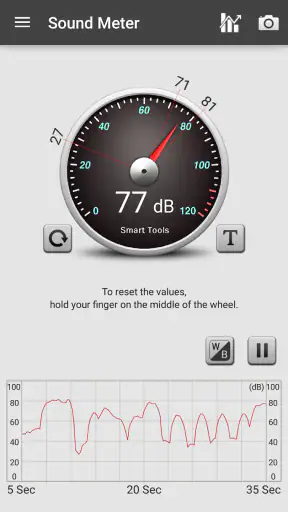 Sound Meter Pro screenshot 2