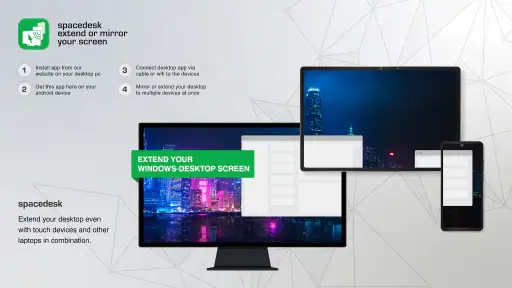 spacedesk - USB Display for PC screenshot 5