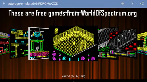 Speccy+ ZX Spectrum Emulator screenshot 3