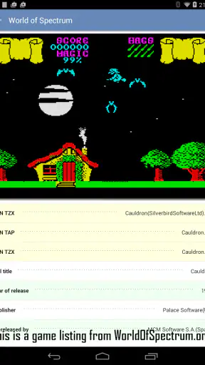 Speccy+ ZX Spectrum Emulator screenshot 6