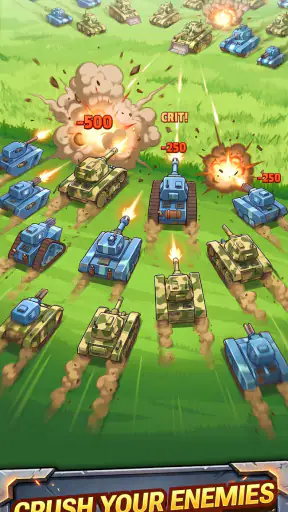 Steelborn: RPG Idle de Tanques screenshot 7