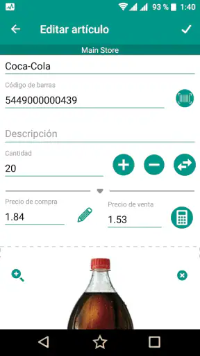 Stock Inventario Simple:StoDo screenshot 4