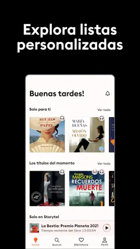 Storytel: Audiolibros y libros screenshot 10
