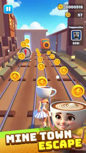 Subway Runner:Parkour Game screenshot