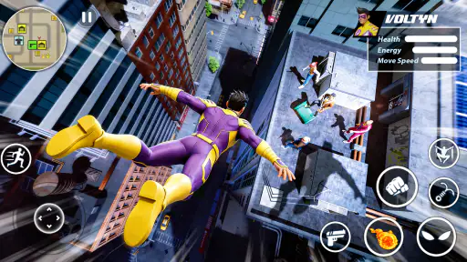 Super Rope Hero: Crime City screenshot 4
