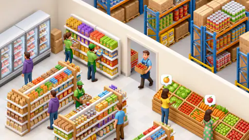 SuperStore Story 3D screenshot 1