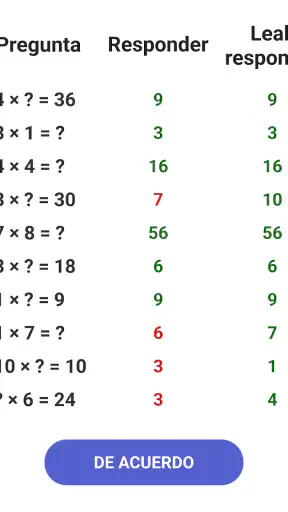Tablas de Multiplicar & Math screenshot 12