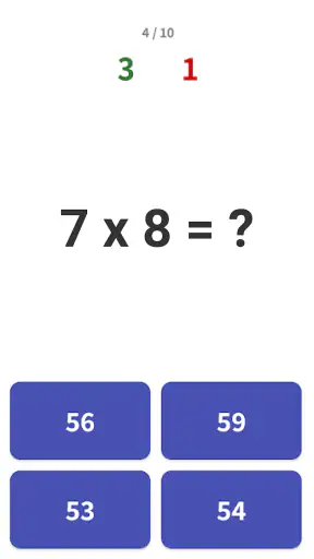 Tablas de Multiplicar & Math screenshot 3
