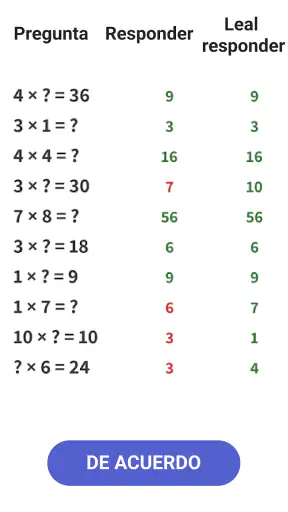 Tablas de Multiplicar & Math screenshot 4