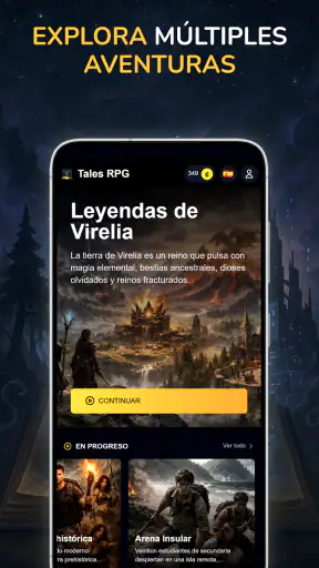TalesRPG: Aventura de Texto IA screenshot 3