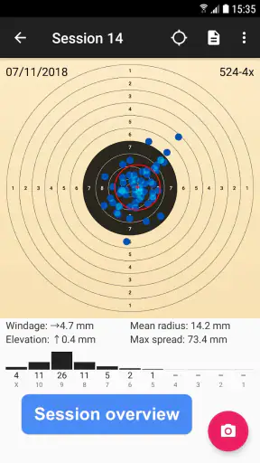 TargetScan ISSF Pistol & Rifle screenshot 1