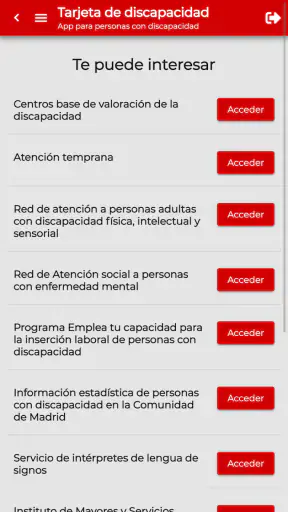 Tarjeta de discapacidad screenshot 6