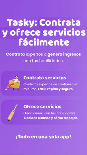 Tasky - Servicios en un clic screenshot 8
