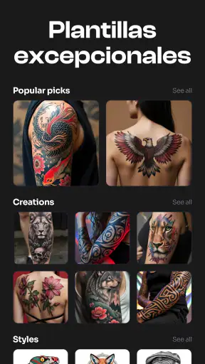 Tattooist-Crear tatuaje con IA screenshot 7