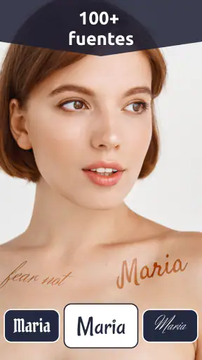 Tatuaje mi nombre en la foto screenshot 4