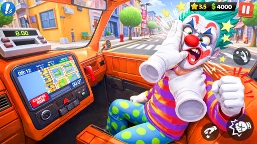 Taxi Loco: Juego de Conducir screenshot 8