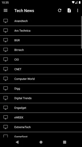 Tech News screenshot 2