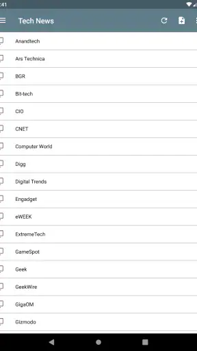 Tech News screenshot 9