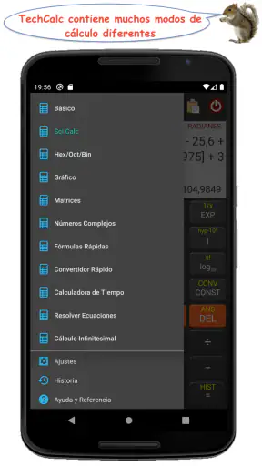 TechCalc+ Calculadora screenshot 3