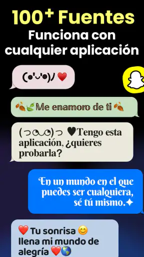 Teclado fonts: Letras y fuente screenshot 2