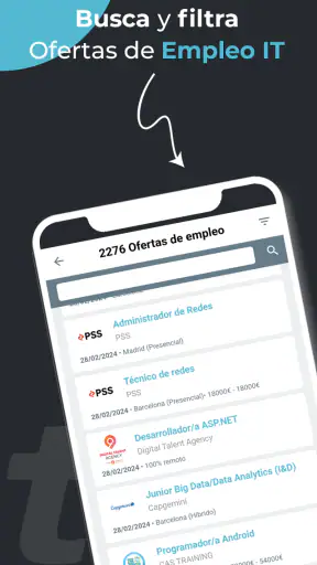 tecnoempleo.com screenshot 2
