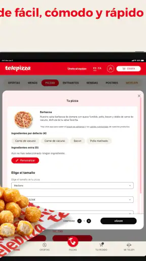 Telepizza Comida a Domicilio screenshot 10