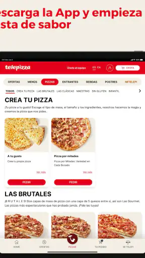 Telepizza Comida a Domicilio screenshot 9