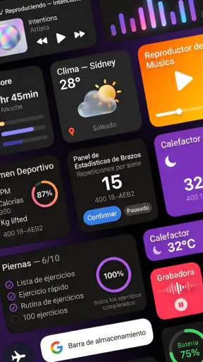 Tema de Teléfono Iconos Widget screenshot 4