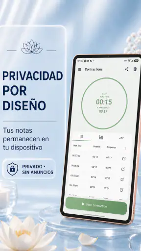 Temporizador de contracción screenshot 7