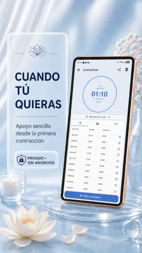 Temporizador de contracción screenshot 8