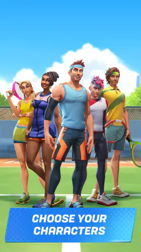 Tennis Clash: Juego JvJ screenshot 9