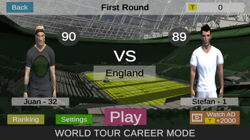 Tennis Slice: World Tour screenshot 5