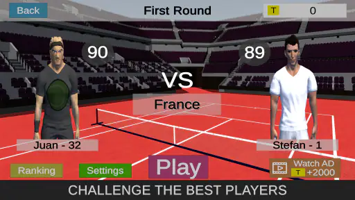 Tennis Slice: World Tour screenshot 6