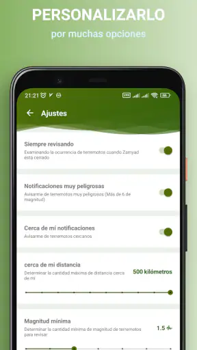 Terremotos Cerca de Mí screenshot 5