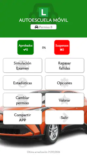 Test Autoescuela Móvil 2026 screenshot 9