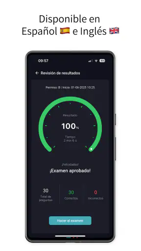 Test de conducir - TraficoTest screenshot 5