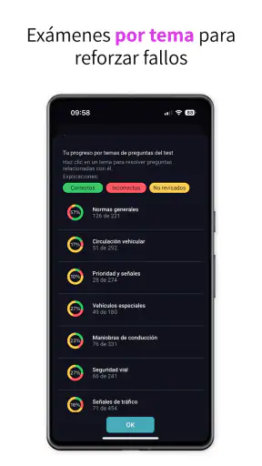Test de conducir - TraficoTest screenshot 7