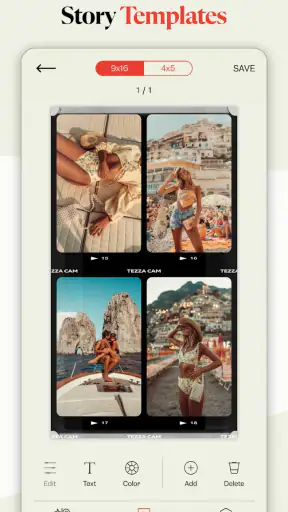 Tezza: editor de fotos y video screenshot 3