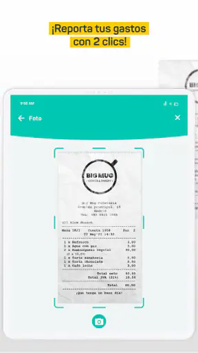 Tickelia - Notas de gastos screenshot 11