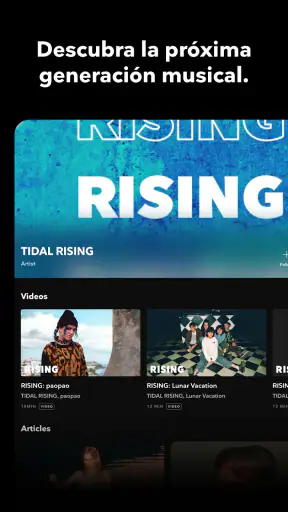 TIDAL Music: sonido HiFi screenshot 9