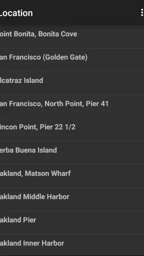 Tide Table Chart screenshot 2