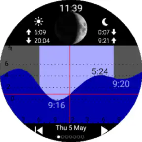 Tide Table Chart screenshot 5